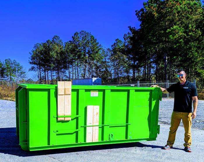10 yard dumpster